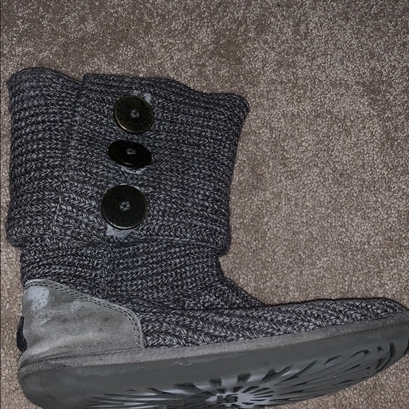 UGG Shoes - Gray knit ugg boot UGG Shoes - Gray knit ugg boot